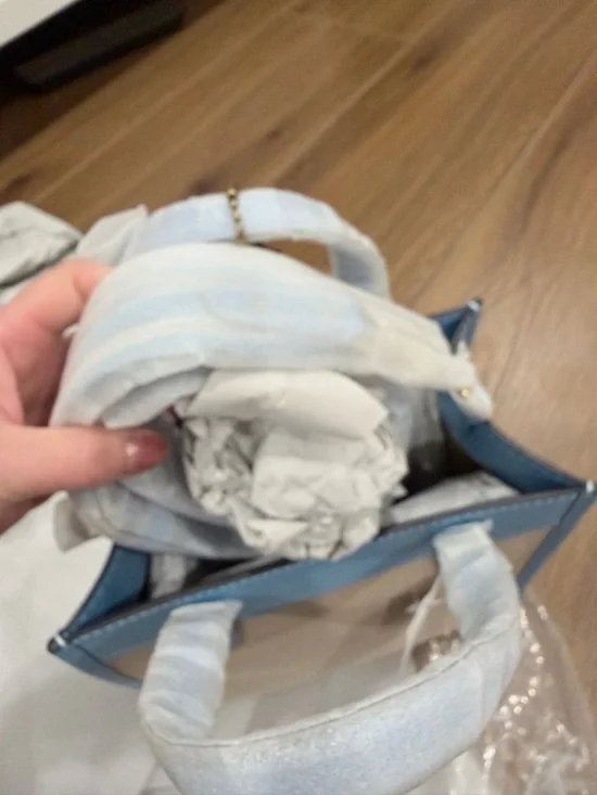 New Coach Pool Leather Natural Canvas Field Tote 22 Bag CH740 - Picture 8 of 8